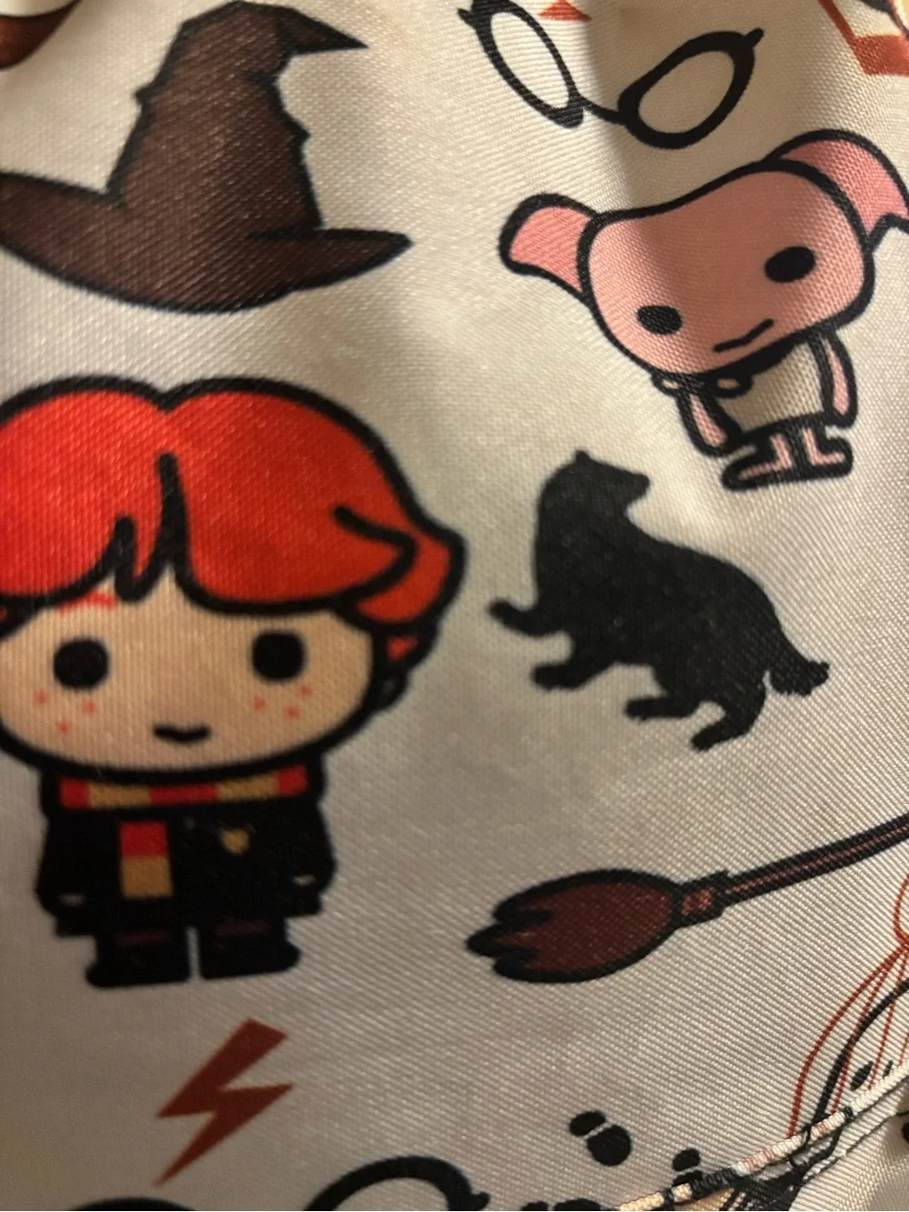 Harry Potter Laptop Backpack Chibi Characters Art Sublimated School Bag